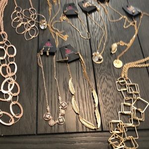 Necklaces 10 pcs Paparazzi Jewelry Gold Color